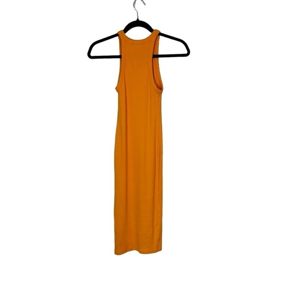 Zara Womens Ribbed Midi Dress - Picture 5 of 9